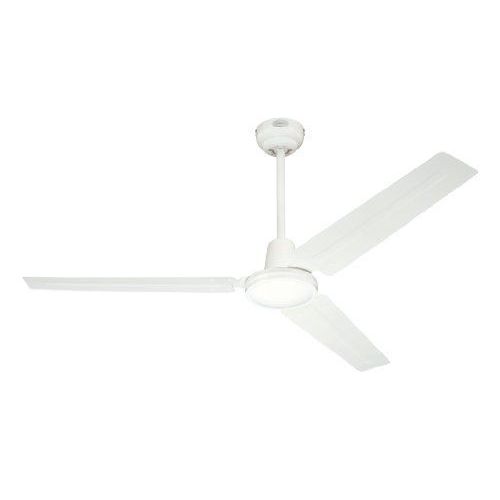 Westinghouse Lighting 7226840 Ventilateur Pour Plafond Industrial Avec Interrupteur Mural Et Mode t/Hiver Blanc 142 Cm