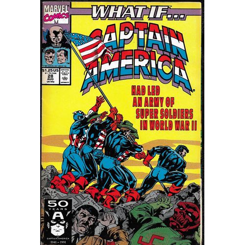 What If... Captain America Had Led An Army Of Super Soldier In World War Ii - N28 - 1991