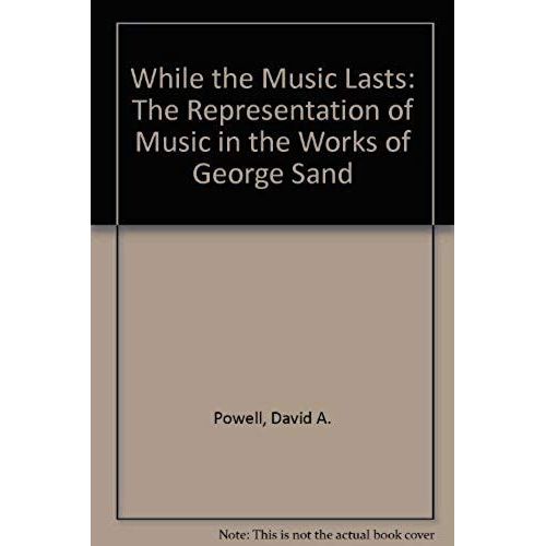 While The Music Lasts    Format Reli 
