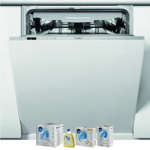 WHIRLPOOL Lave-vaisselle tout intgrable encastrable 43dB 14 couverts 60cm Tiroir  couverts