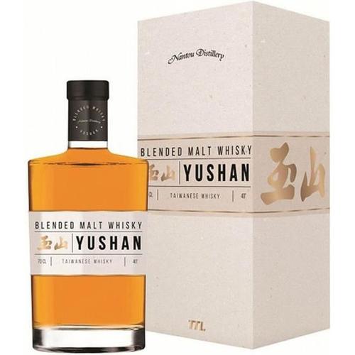 Whisky Yushan - Blended Malt Whisky - Taiwan - 40%Vol - 70cl Sous tui