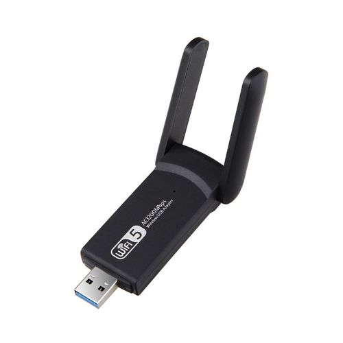 WiFi5 1200 Mbps - Adaptateur Wi-fi Usb 1800 802.11ax, 2.4/5ghz, 3.0 Mb/s, Carte Rseau Avec Antenne Wifi Sans Fil, Compatible Avec Windows Et Ordinateur Portable