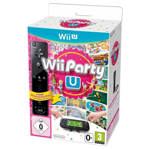 Pack Wii Party U & Tlcommande Wii U Plus (Noire) Wii U