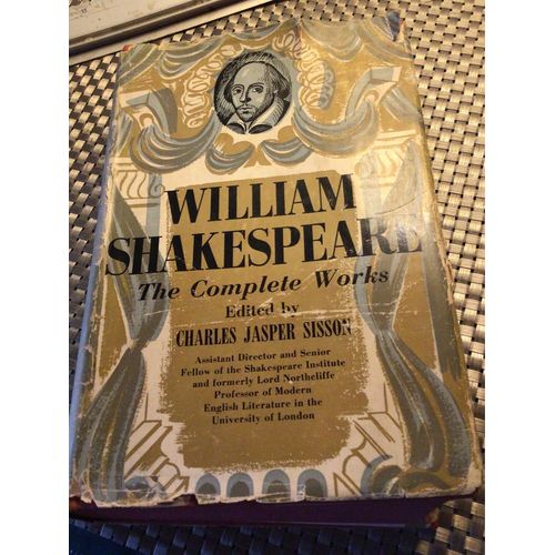 William Shakespeare. The Complete Works Edited By Charles Jasper Sisson   