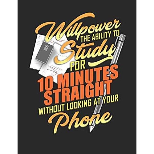 Willpower The Ability To Study    Format Broch 