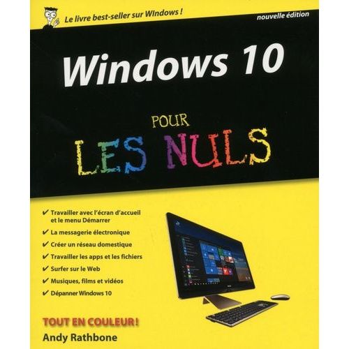 Windows 10 Pour Les Nuls    Format Broch 
