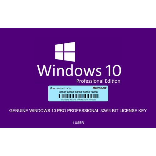 Windows 10 Pro 32/64 Instant Multilanguage Original License Key