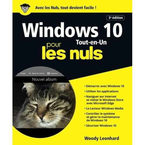 Windows 10 Tout En 1 Pour Les Nuls    Format Beau livre 
