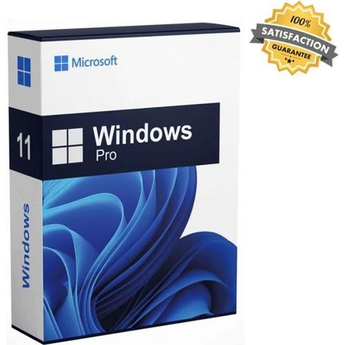 Windows 11 Pro - Cl D'activation - 1 Pc