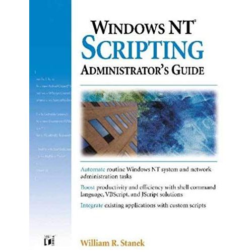 Windows Nt Scripting Administrator's Guide   de unknown  Format Broch 