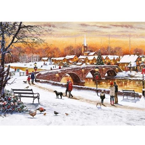 Winter Sunset - Puzzle 1000 Pices