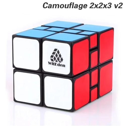 Witeden Camouflage 2x2x3 2x2x4 2x3x4 3x3x2 3x3x3 3x3x4 4x4x2 4x4x3 Cube Magique No Vitesse Puzzle Antistress Jouets Pour Enfants - Type 2x2x3 V2