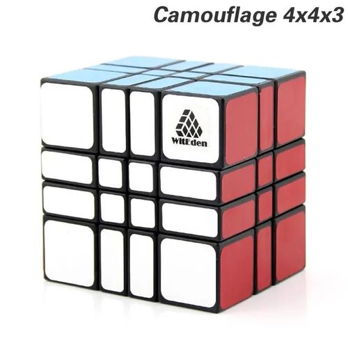 Witeden Camouflage 2x2x3 2x2x4 2x3x4 3x3x2 3x3x3 3x3x4 4x4x2 4x4x3 Cube Magique No Vitesse Puzzle Antistress Jouets Pour Enfants - Type 4x4x3