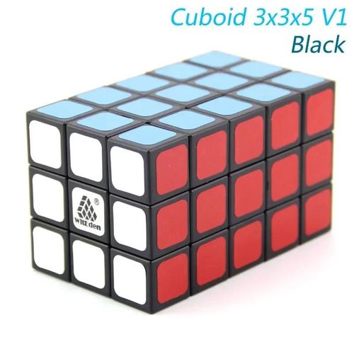 Witeden-Cuboid Magic Cube Puzzles Pour Enfants,Speed Brain Teaser,Challenging Dos Toys,3x3x4,3x3x5,3x3x6,3x3x7,3x3x8 - Type Cuboid 3x3x5 V1 B
