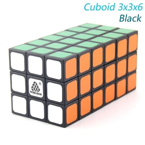 Witeden-Cuboid Magic Cube Puzzles Pour Enfants,Speed Brain Teaser,Challenging Dos Toys,3x3x4,3x3x5,3x3x6,3x3x7,3x3x8 - Type Cuboid 3x3x6 B
