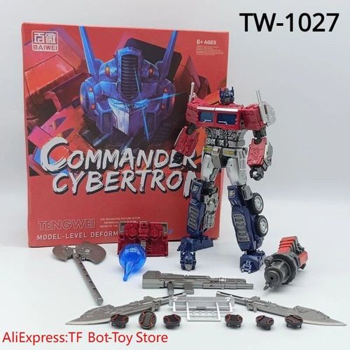 With Retail Box - Transformation Baiwei Tw-1027 Tw1027 Op Commander Ko Ss Film Figure Robot Toy