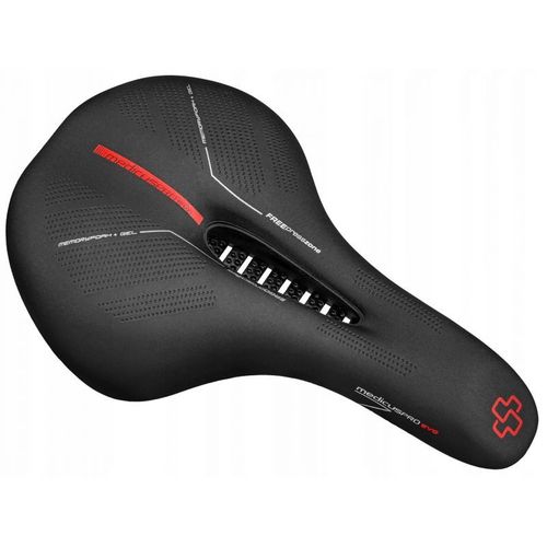 Wittkop Medicus Pro Evo 1.0 Selle De Vlo De Trekking En Gel Avec Mousse  Mmoire De Forme, Design Ergonomique, Systme De Cadre