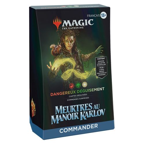 Murders At Karlov Manor Magic: The Gathering - Meurtres Au Manoir Karlov Deck Commander Dangereux Deguisement