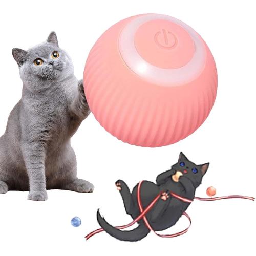 Wloom, Wloom Cat Ball 2.0, Jouet Pour Chat Wloom Power Ball 2.0, Jouet Pour Chat Aiveys, Balle Pour Chat Gertar, Jouet Pour Chat  Roulettes (Rose)