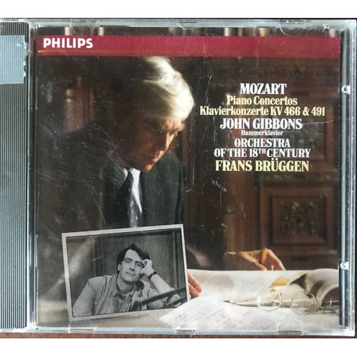 Wolfgang Amadeus Mozart (1756-1791) Concerto Pour Piano Et Orchestre N20 En R Mineur K 466 (1785) Par John Gibbons Fortepiano Anton Walter 1795 Orchestra Of The Eighteenth Century Dir Frans Brggen - Mozart Concerto Pour Piano Et Orchestre N24 En Ut Mineur K 491 (1786) Par John Gibbons Hammerklavier Paul Mcnulthy & David Way Zuckermann 1986 Orchestra Of The Eighteenth Century Dir Frans Brggen