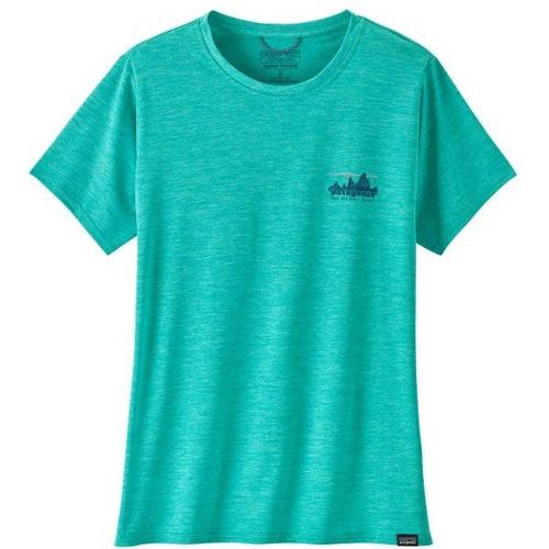 Women's Cap Cool Daily Graphic Shirt T-Shirt Technique Taille Xs, Turquoise