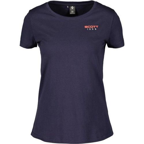 Women's Retro S/S T-Shirt Taille M, Bleu