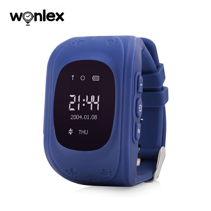 Wonlex Q50 OLED montre GPS pour enfants appel SOS horloge