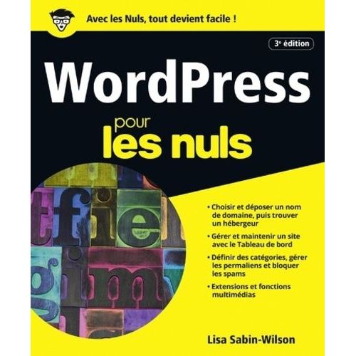 Wordpress Pour Les Nuls    Format Beau livre 