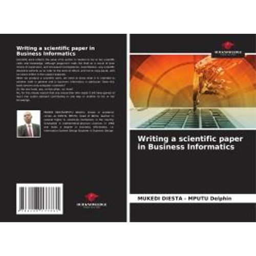 Writing A Scientific Paper In Business Informatics    Format Broch 