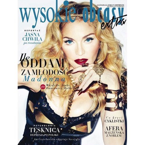 Wysokie Obcasy Madonna Magazine Pologne
