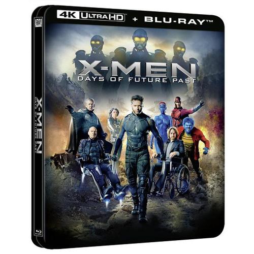X-Men : Days Of Future Past - 4k Ultra Hd + Blu-Ray - dition Botier Steelbook de Bryan Singer