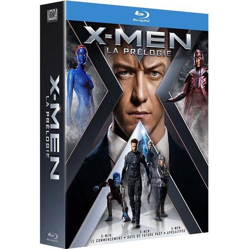 X-Men - La Prlogie : X-Men : Le Commencement + X-Men : Days Of Future Past + X-Men : Apocalypse - Blu-Ray de Matthew Vaughn