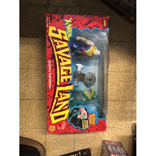 Xmen Savage Land Joseph & Amphibious Marvel Comics Action Figures Toy