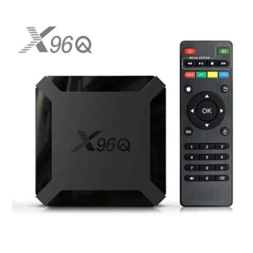 X96 smart tv box 2GO + 16GO boitier iptv Android 10.0 Multi-Core 64bit Cortex-A53, GPU Mali-450,4KHD, 2.4GWIFI