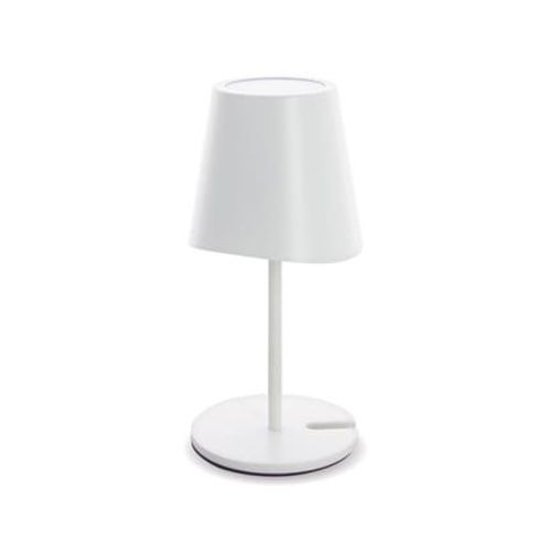 Xanlite - Lampe  Poser Led Ip44, 250 Lumens, Rechargeable Usb-C, 38cm, Cct & Dimmable, Blanc - Lpm38bd