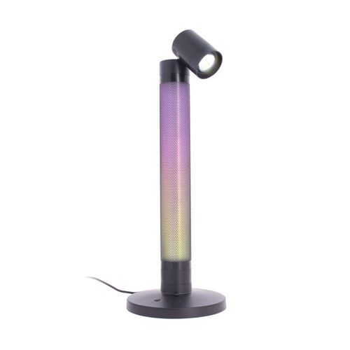 Xanlite - Lampe  Poser Led Rvb Digital, 40cm, Synchronisation Musicale, clairage Blanc Cct, Filaire Usb - Lpdrvm