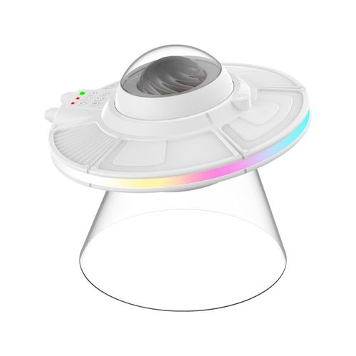 Xanlite - Vaisseau Spatial Led Spacelite, 8 Modes, Enceinte Bluetooth Intgre, Synchronisation Sonore - Spacelite
