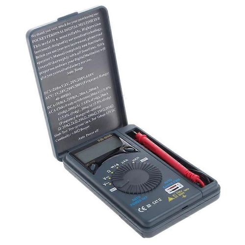 Xb866 Mini Auto Gamme Lcd Voltmtre Testeur Outil Ac/Pour Dc Pocket Digital Multime