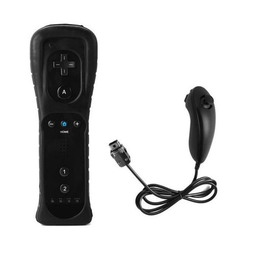 Xcsource 2 En1 Manette Nunchuk Et Tlcommande Pour Nintendo Wii Et Wii U Ac443