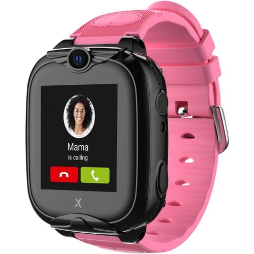 Xgo 2-Montre Connecte Pour Enfants 4g-Appels,Messages,Mode cole Enfant,Fonction Sos,Localisation Gps,Appareil Photo,Lumire Led Et Podomtre-Garantie De 2 Ans(Rose)