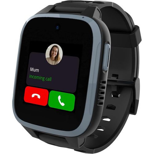 Xgo 3-Montre Connecte Pour Enfants(Avec Sim)-4g,Appels,Messages,Mode cole,Fonction Sos,Localisation Gps,Appareil Photo,Podomtre-Incluant 3 Mois D'abonnement Gratuit(Noir)