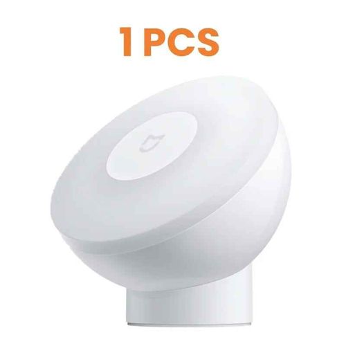 Xiaomi-Lampe De Nuit Ata Jia,Avec Dtecteur De Mouvement,Luminosit Rglable,Capteur De Lumire Humaine Intelligent,Pour Chambre  Coucher,Version 2 - Type 1 Pc