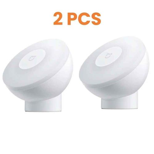 Xiaomi-Lampe De Nuit Ata Jia,Avec Dtecteur De Mouvement,Luminosit Rglable,Capteur De Lumire Humaine Intelligent,Pour Chambre  Coucher,Version 2 - Type 2 Pc