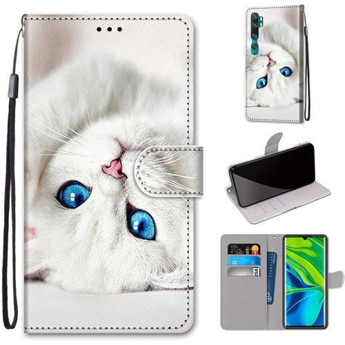 Xiaomi Mi Note 10/Mi Note 10 Pro Coque Mi Cc9 Pro Coque Modle 02 Etui  Rabat En Cuir Pu Portefeuille Housse Avec Fonction De Support Pour Xiaomi Mi Note 10/Mi Note 10 Pro/Mi Cc9 Pro