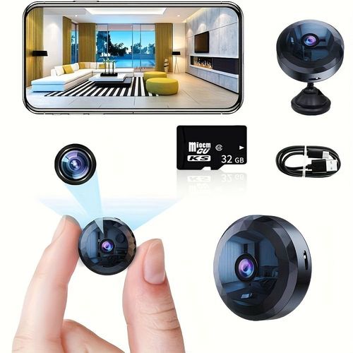 Xiaomi-Mini Camra A11 Sans Fil,Surveillance Wifi,Vido Hd 1080p,Camra De Scurit,Batterie Aste,Dtection De Mouvement, - Type Camera And 32gb