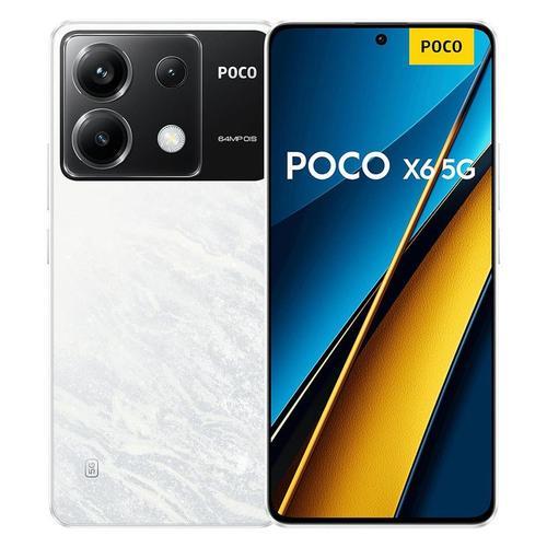 Xiaomi Poco X6 5G Double SIM 8/256 Go Blanc