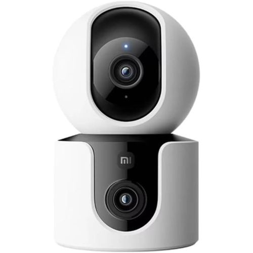 Xiaomi Smart C300 Double Objectif 3 Mgapixels Vision Nocturne Infrarouge Rotation Et Inclinaison Audio Bidirectionnel Blanc