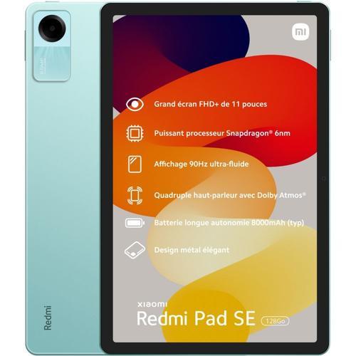 Tablette Xiaomi Redmi Pad SE 128 Go 11 pouces Vert menthe