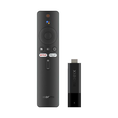 Xiaomi TV Stick 4K - Xiaomi-Dongle TV Mi TV Stick, 4K, Android 11, Faades Core, 2 Go de RAM, 8 Go, Dean, Netflix, WiFi, Google Assistant, Smart TV, Version globale