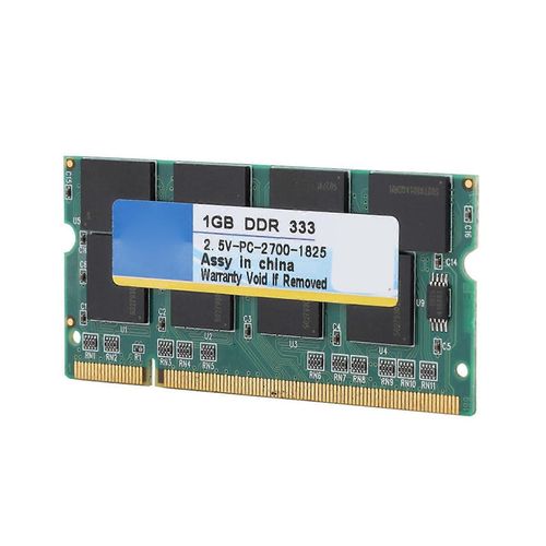 Xiede 1G 333MHz Laptop RAM pour ordinateur portable DDR PC-2700 Compatibilit totale pour Intel / AMD